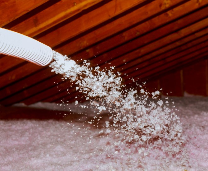 Attic insulation